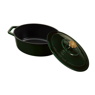 Berlinger Haus Emerald Cast Iron Oval Roaster 